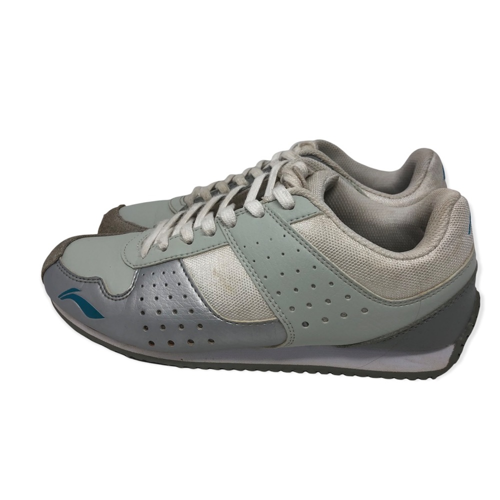Li-Ning Low Top Leather Sneakers Sz 5
